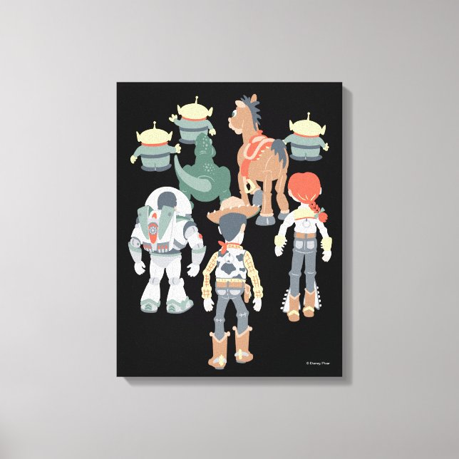 Toy Story | Toy Story Friends Turn 5 Canvas Print (Front)