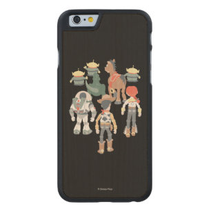 Toy Story Toy Story Friends Turn 6 Carved Maple iPhone 6 Case