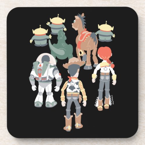 Toy Story  Toy Story Friends Turn 6 Drink Coaster