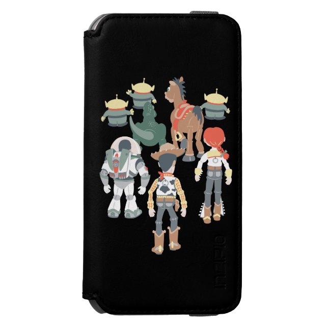 Toy Story | Toy Story Friends Turn 6 Incipio iPhone Wallet Case (Folio Front)