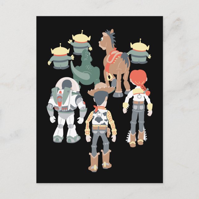 Toy Story | Toy Story Friends Turn 6 Postcard (Front)