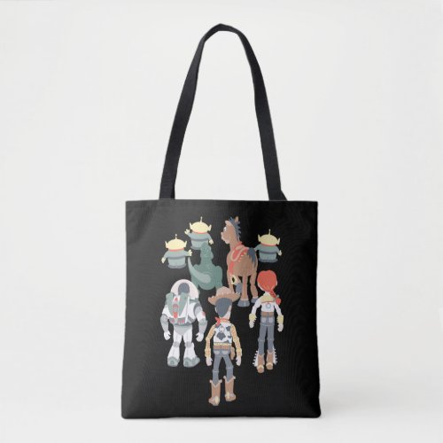 Toy Story  Toy Story Friends Turn 6 Tote Bag