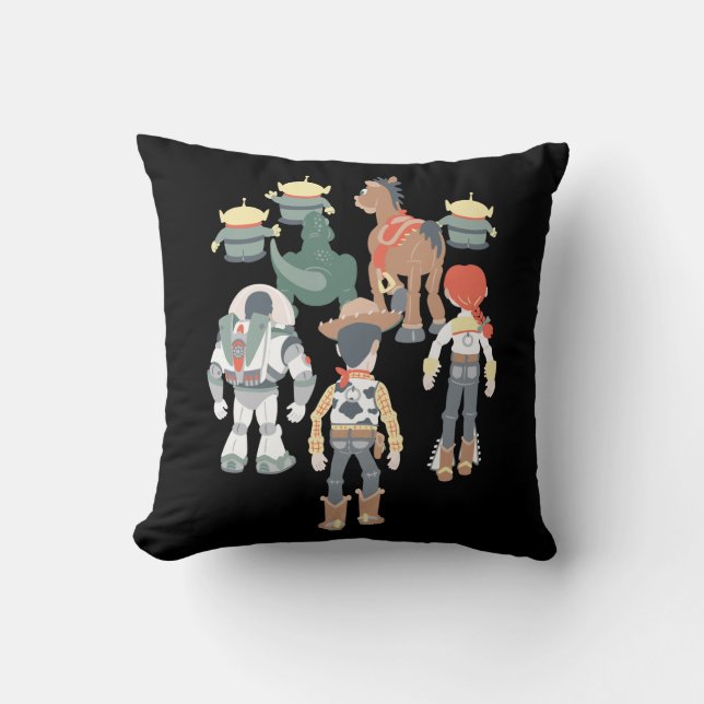 Toy Story | Toy Story Friends Turn Throw Pillow (Front)