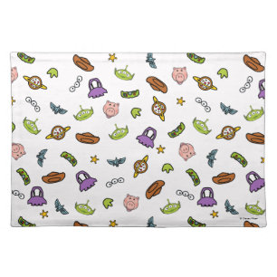 Toy Story   Toy Story Icon Pattern Cloth Placemat