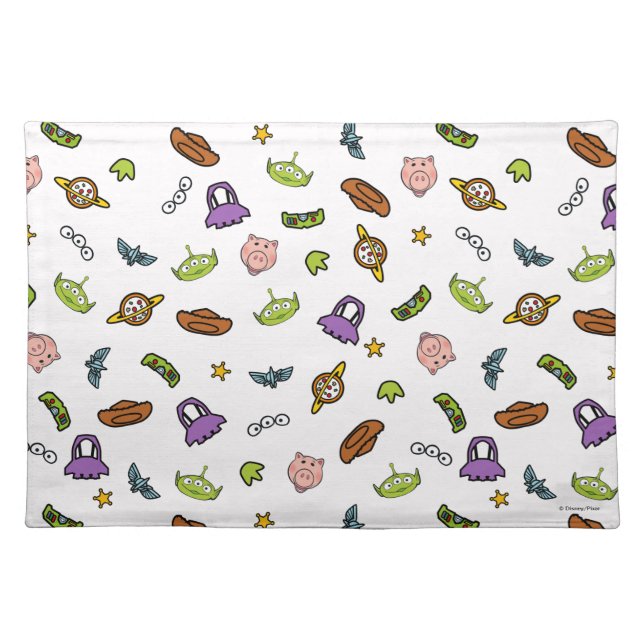 Toy Story | Toy Story Icon Pattern Cloth Placemat (Front)
