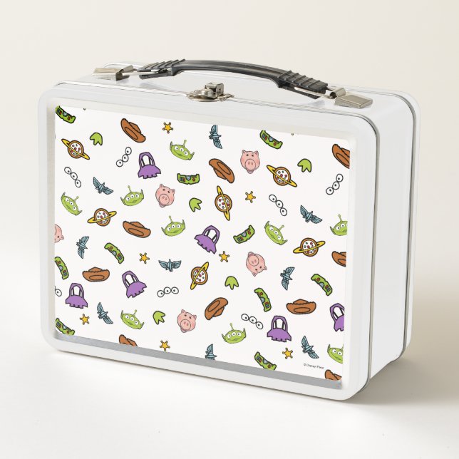 Toy Story | Toy Story Icon Pattern Metal Lunch Box (Front)