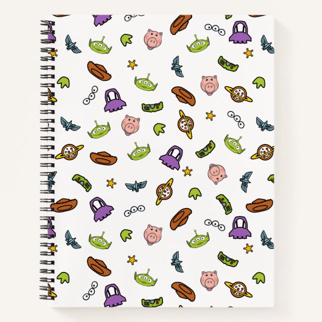 Toy Story | Toy Story Icon Pattern Notebook (Front)