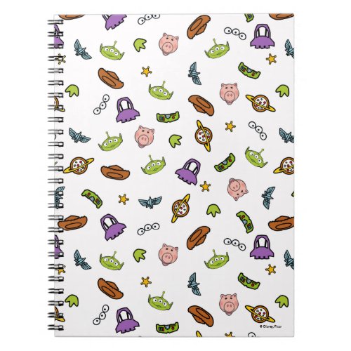 Toy Story  Toy Story Icon Pattern Notebook