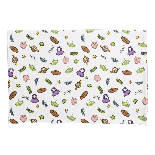 Toy Story | Toy Story Icon Pattern Pillow Case (Front)