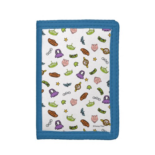 Toy Story  Toy Story Icon Pattern Trifold Wallet