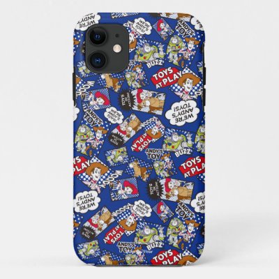 Toy Story | Toys at Play Comic Pattern iPhone 11 Case