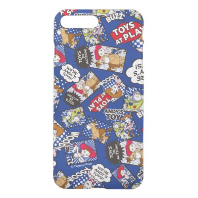 Toy Story | Toys at Play Comic Pattern iPhone 8 Plus/7 Plus Case
