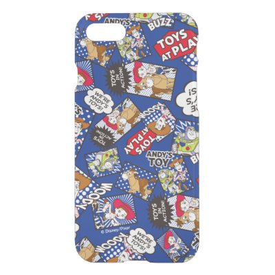 Toy Story | Toys at Play Comic Pattern iPhone SE/8/7 Case