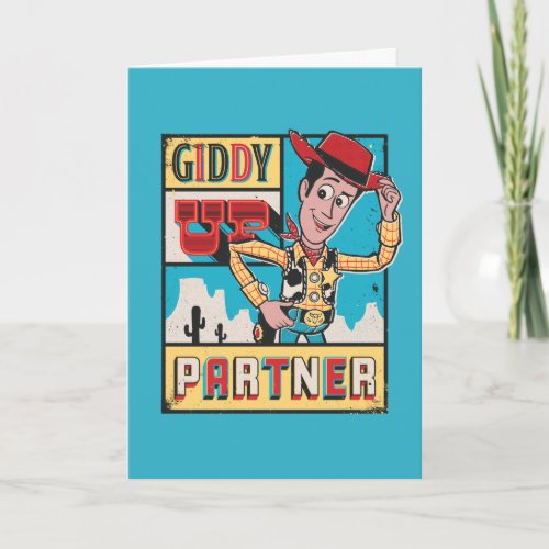 Toy Story _ Vintage Woody Poster Card