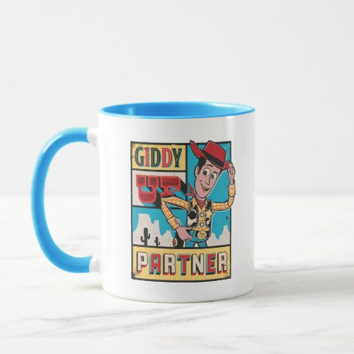 Toy Story _ Vintage Woody Poster Mug