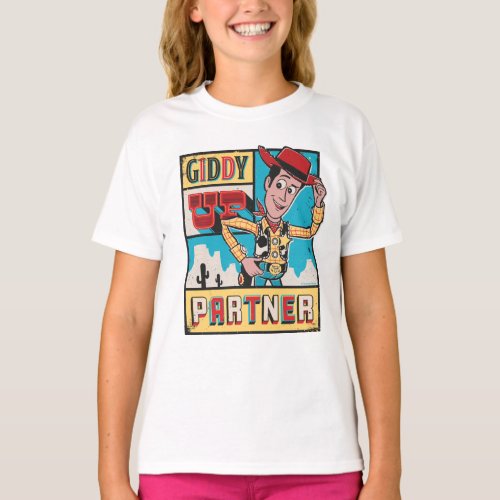 Toy Story _ Vintage Woody Poster T_Shirt