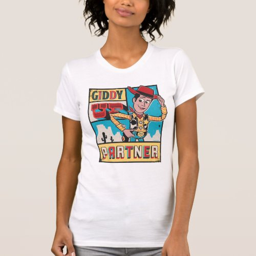 Toy Story _ Vintage Woody Poster T_Shirt