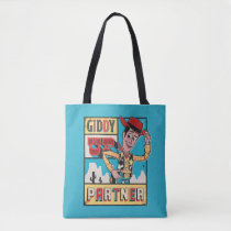 Toy Story - Vintage Woody Poster Tote Bag