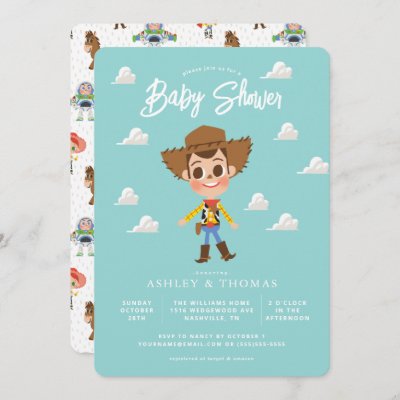 Toy Story | Woody Baby Shower Invitation