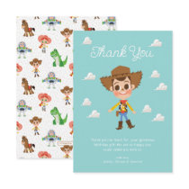 Toy Story | Woody Birthday Thank You Card