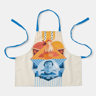 Toy Story Woody & Buzz Reversible Graphic Apron