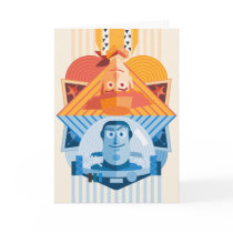 Toy Story | Woody & Buzz Reversible Graphic Card