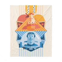 Toy Story | Woody & Buzz Reversible Graphic Fleece Blanket