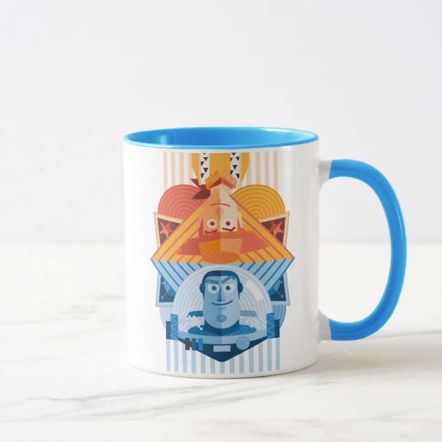 Toy Story | Woody & Buzz Reversible Graphic Mug (Right)