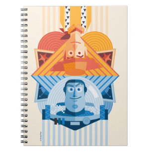 Toy Story Woody & Buzz Reversible Graphic Notebook