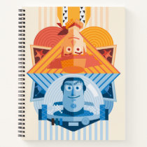 Toy Story | Woody & Buzz Reversible Graphic Notebook