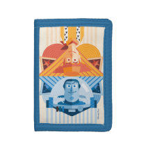 Toy Story | Woody & Buzz Reversible Graphic Tri-fold Wallet