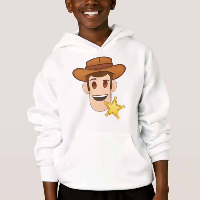 Toy Story | Woody Emoji Hoodie (Front)