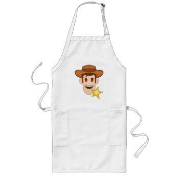 Toy Story | Woody Emoji Long Apron by ToyStory at Zazzle