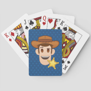 Toy Story Woody Emoji Playing Cards