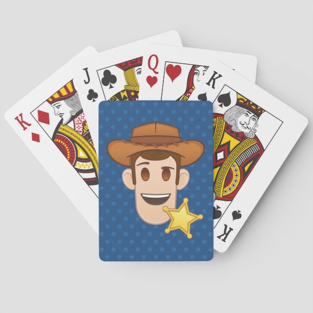 Toy Story | Woody Emoji Playing Cards (Back)
