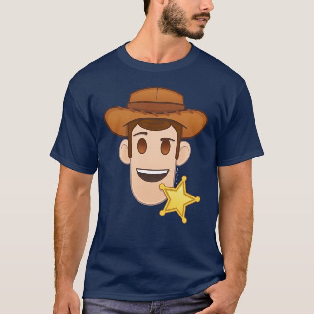 Toy Story | Woody Emoji T-Shirt (Front)