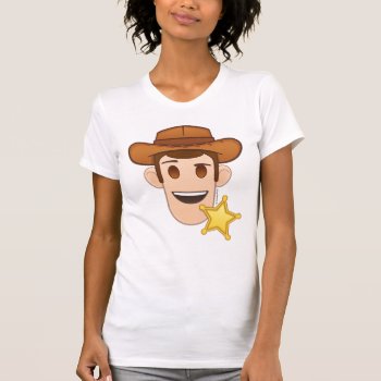 Toy Story | Woody Emoji T-shirt by ToyStory at Zazzle