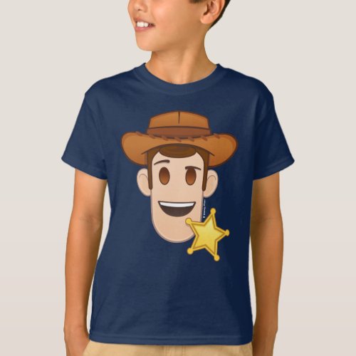 Toy Story  Woody Emoji T_Shirt