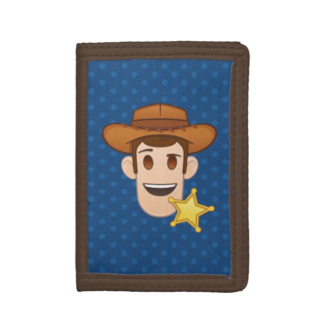 Toy Story | Woody Emoji Tri-fold Wallet (Front Vertical)