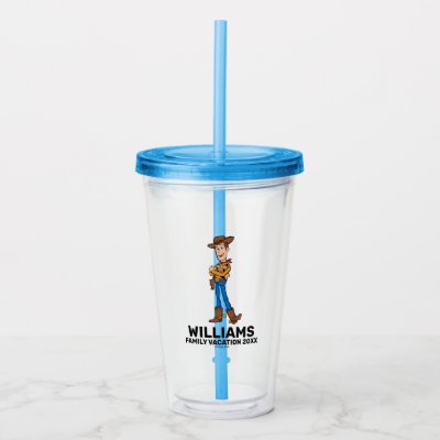 Toy Story Woody | Family Vacation Acrylic Tumbler