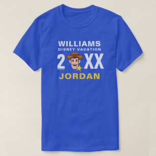 Toy Story   Woody - Family Vacation and Year T-Shirt