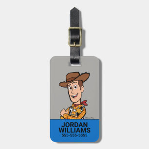 Toy Story Woody Family Vacation Luggage Tag