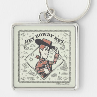 Toy Story Woody "Hey Howdy Hey" Keychain