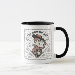 Toy Story Woody "Hey Howdy Hey" Mug
