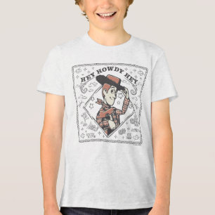 Toy Story Woody "Hey Howdy Hey" Tri-Blend Shirt
