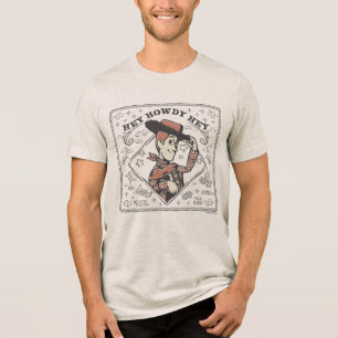Toy Story Woody "Hey Howdy Hey" Tri-Blend Shirt