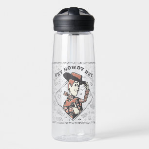 Toy Story Woody "Hey Howdy Hey" Water Bottle