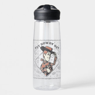 Toy Story Woody "Hey Howdy Hey" Water Bottle
