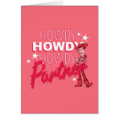 Toy Story | Woody "Howdy Howdy Howdy Partner" (Front)