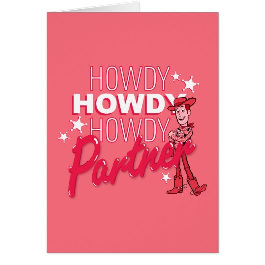 Toy Story | Woody "Howdy Howdy Howdy Partner" (Front)